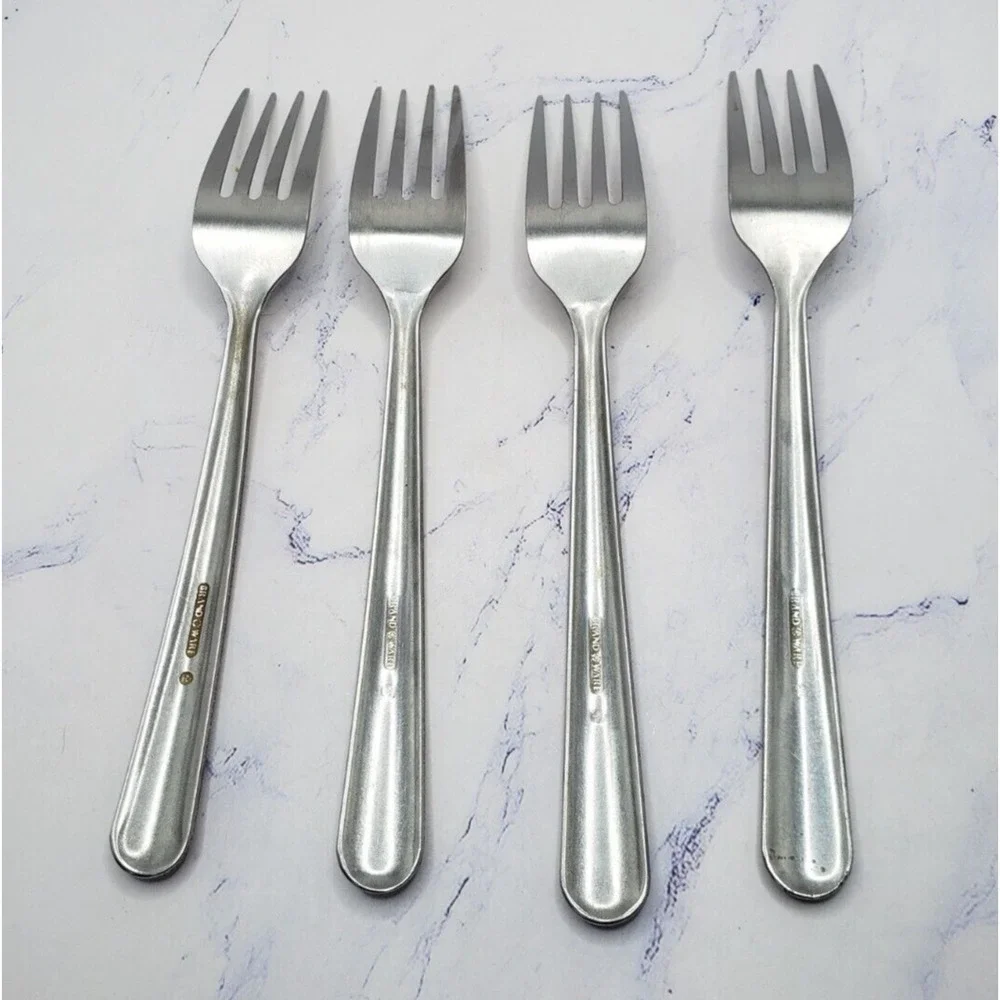 4 Pack Dominion Dinner Forks Stainless Steel Fork Brand Ware Flatware